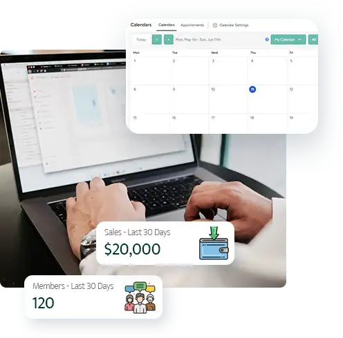 CRM screenshots - mobile